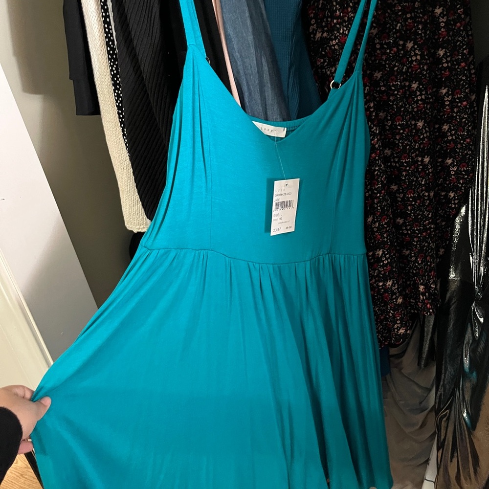 Lush Teal Dress